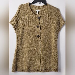 Charter Club Wool Blend Knit Cardigan Size L